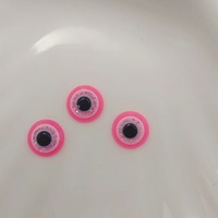 Patchs fantaisie en résine œil de diable pour coques de téléphone DIY, perles plates créatives œil maléfique pour la fabrication de bijoux