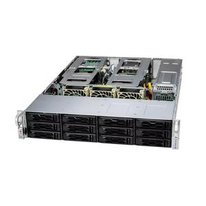 Clouddc superserver SYS-621C-TN12R 2U DP clouddc พร้อม12 hot-swap 3.5 "NVMe/SAS/SATA bays และ4 PCIe 5.0สล็อต X16 - Product Image 1