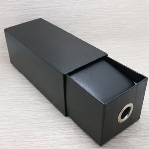 Étui à lunettes en métal rectangulaire noir solide personnalisable avec logo, collection été 2021, 6-8,9 pouces - Product Image 5