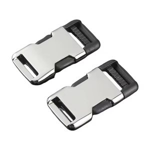 Boucle <span class=keywords><strong>à</strong></span> dégagement rapide de luxe en alliage de zinc, 3/4 pouce, robuste et légère, pour sacs <span class=keywords><strong>à</strong></span> dos, sans couture, clips, ceintures, attaches - Product Image 3