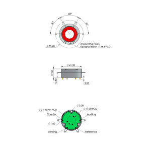 Capteur de monoxyde de carbone DDS GS+3CO 0-1000 ppm haute stabilité pour les tests d'émissions - Product Image 3