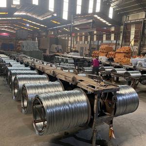 بيع مباشر من المصنع سلك حديد مغمس ساخن galvanizado 12 مقياس صوفي - Product Image 4