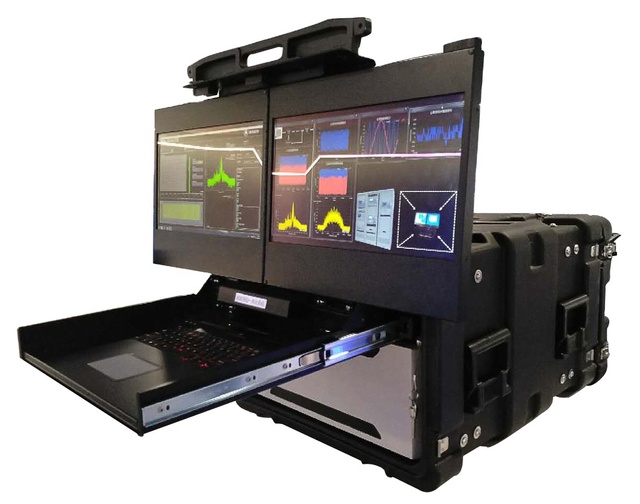 Hard Plastic Shockproof 19 Inch Equipment Server Rack Case for Flight Rack Case