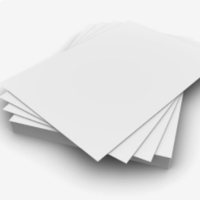 Papier couché double face FBB 300 120 g/m² A4 pour impression, blanc, recyclé, prix usine pas cher, 750 mm, 800 mm, 900 mm