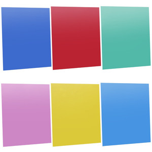 Neewer – ensemble de filtres en gel transparent <span class=keywords><strong>pour</strong></span> correction de couleur, 7x8/18x20, lot de 6 feuilles de gel <span class=keywords><strong>pour</strong></span> flash de studio <span class=keywords><strong>photo</strong></span> - Product Image 1