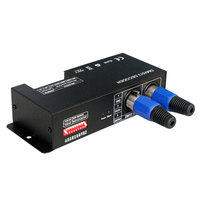 DMX 512 RGB LED contrôleur décodeur 3 * 8A 12-24V gradateur pour scène DJ fête mariage pour le contrôle de l'éclairage