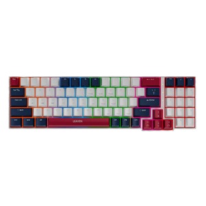 Clavier Gamer <span class=keywords><strong>K780</strong></span> avec interrupteurs rouges/bleus, clavier mécanique filaire USB, éclairage rétroéclairé, portable, pour jeux, ordinateur portable, PC - Product Image 6
