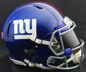 Ensemble de blocs de construction de casque de football américain New <span class=keywords><strong>York</strong></span> Giants, personnalisable et à assembler soi-même, nouveau modèle, vente en gros - Product Image 1