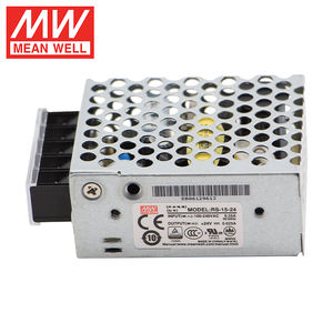 Transformador de Corriente Alterna 220V a 24V, Transformador de Voltaje 24V CC, Transformador de Iluminación 2A Mean Well Original RS-15-24, Fuente de Alimentación - Product Image 5