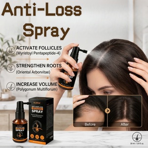 Suero en Spray para el Crecimiento del Cabello, Tratamiento para la Pérdida de Cabello, Loción Capilar con Jengibre y Ganoderma para la <span class=keywords><strong>Alopecia</strong></span> Androgenica - Product Image 1
