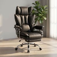 Chaise de bureau ergonomique pour la maison, avec soutien lombaire, confortable pour les longues périodes de travail assis, inclinable, chaise d'étude