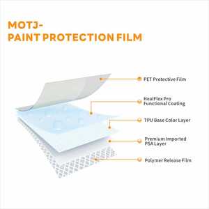 Film TPU auto-réparateur 7,5 mil, haute transparence, <span class=keywords><strong>anti</strong></span>-rayures, <span class=keywords><strong>anti</strong></span>-sable, protection universelle de peinture automobile de luxe, garantie 5 ans - Product Image 5