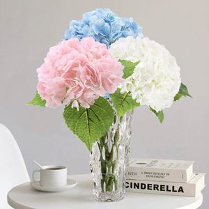 Fleur artificielle réaliste en PE souple de haute qualité, Hortensia à tige unique, faible MOQ, pour la Saint-Valentin et Thanksgiving, faite à la main, vente en gros - Product Image 3