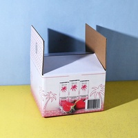 Boîtes d'emballage personnalisées en carton ondulé pour boissons (vodka, etc.) – Conformes RoHS, FSC, ISO22000 – Pour 12 ou 24 bouteilles