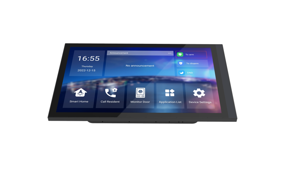 10-inch POE Android Tablet for Industrial Monitors & IP Intercom