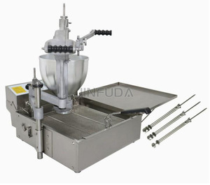 Bandeja de drenaje grande con filtro de aceite rápido para reducir el exceso de grasa en el equipo de donas terminadas, para máquina manual de hacer donas de sobremesa - Product Image 3