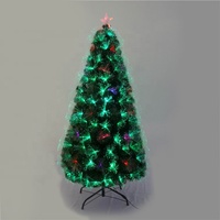 Albero di natale artificiale multicolore leggero principale decorativo della fibra del PVC di 180cm