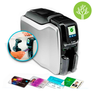 Imprimante de cartes d'identité PVC simple face Zebra ZC100, nouvelle marque, 300 DPI - Product Image 6