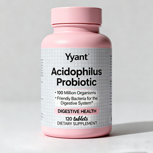 Suplemento probiótico de máxima potencia de etiqueta privada que promueve la digestión, ayuda a la salud intestinal, 22 mil millones de CFU, cápsulas de probióticos - Product Image 1