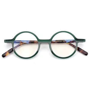 Круглые оптические очки в стиле ретро, очки для зрения, ацетатные очки, оправа для очков