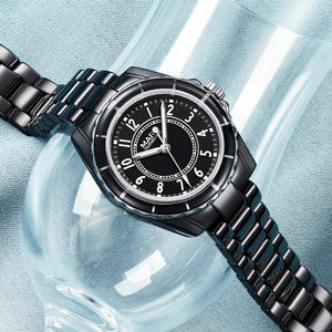 นาฬิกาเซรามิกแฟชั่นผู้หญิงใหม่นาฬิกาควอทซ์หรูหรากันน้ำยอดนิยม - Product Image 4