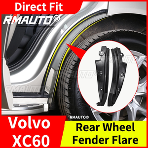 2 Piezas Guardabarros Traseros para Volvo XC60 2018-2021, Protectores Contra Salpicaduras de Rueda Trasera - Product Image 1