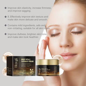 High Quality 50g Face Skin Care Cream Deep Vitamin C Cream Brightens Dark <strong>Spots</strong> Firmly Moisturizes Fade Wrinkles Niacinamide - Product Image 3