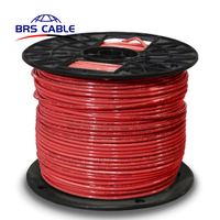 Cable eléctrico de nailon trenzado para construcción, THHN THWN-2, 14 AWG