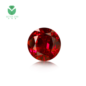 Bán Sỉ Đá Quý Phòng Thí Nghiệm Lỏng Hình Tròn Đá Quý Hồng Ngọc Trồng Trong Phòng Thí Nghiệm 1-5 Carat Đá Quý Lỏng Màu Đỏ Giá Bán - Product Image 5