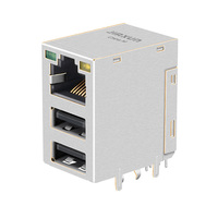 Conector MagJack RJ45 10/100/1000 Base-T RU7-160F7G1F RU1-161A9WGF RU3-261AKB11 RU1-161A1Z1F con Doble USB 2.0/3.0