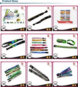 <b>Best</b> Seller Low MOQ OEM Customized Festival Polyester Materials Woven Wristband Bracelet Wrist Band - Product Image 5