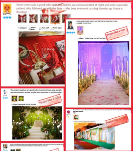 Nuovo Fondale in Tessuto <span class=keywords><strong>per</strong></span> Asilo, Decorazione <span class=keywords><strong>per</strong></span> Compleanni, Celebrazioni Nuziali, Tenda in Garza Arcobaleno - Product Image 6