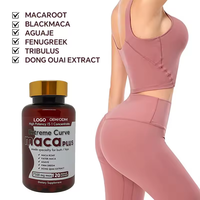 Capsules de complément énergétique à base de racine de Maca OEM avec soutien immunitaire et bienfaits antioxydants - Formule à base de plantes naturelles pour adultes