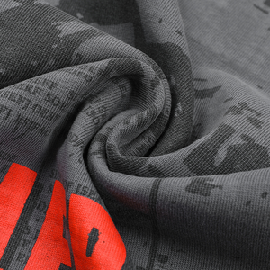T-shirt da uomo First Row, vestibilità oversize, lavaggio vintage, stampa retrò a giornale con effetto invecchiato, stile High Street, manica corta - Product Image 4