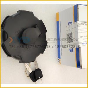 Couvre-réservoir d'huile hydraulique XCMG GR2605/3305 JZM6030 pour niveleuse minière avec clé, pièce d'origine d'usine - Product Image 3