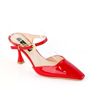 Sandales à talons de luxe à <span class=keywords><strong>petit</strong></span> bout carré pour femmes chaussures de mariée fermeture à enfiler respirant imperméable pour les mariages de printemps automne - Product Image 1