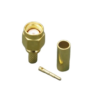 RF coaxial SMA macho de crimpado conector para Leoni <span class=keywords><strong>Dacar</strong></span> 302 Cable - Product Image 5