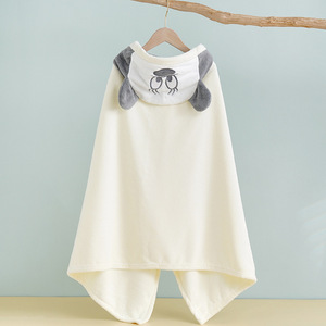 <span class=keywords><strong>Toalla</strong></span> de baño de algodón grande Bochu Hui, capa con capucha de mono de orejas largas súper suave para recién nacidos, albornoz bonito para uso doméstico - Product Image 6
