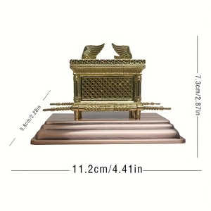 Arca de la Alianza de <span class=keywords><strong>Israel</strong></span>, Modelo Metálico Recortado, Impresión Decorativa para el Hogar, Decoración de Sala de Estar, Tema con el Logotipo de Jerusalén - Product Image 5