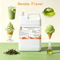 Arôme liquide de thé vert Sencha de qualité alimentaire pour bubble tea, boissons froides, glaces, gelées et autres boissons