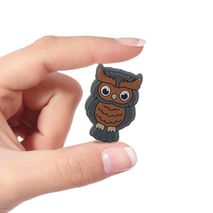 Kovict gros écologique doux bébé anneau de dentition jouet perles mâcher dentition animaux en vrac Silicone perles focales pour bricolage fabrication de stylos - Product Image 1