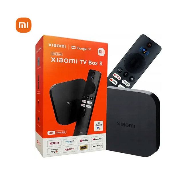 Global Version for TV Box S 2nd Gen Quad Core 4K HDR Android 11 Streaming Media Player with 8GB EMMC