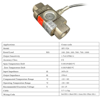 HY-526 Célula de Carga C2 de 100-1000 kg para Báscula de Grúa, Sensor Industrial de Pesaje por Tensión y Compresión