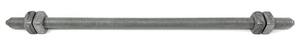 Perno de doble armadura Quan Pham de 3/4 pulgadas x 12 pulgadas con 4 tuercas, acabado galvanizado en caliente de alta calidad según ASTM A-153, precio al por mayor - Product Image 5