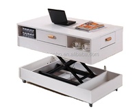 Mécanisme de table basse relevable électrique, table extensible multifonction, charnière pliante moderne en métal pour cuisine et salon