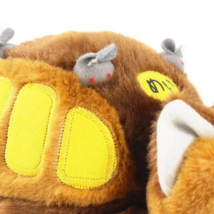 3 Größen japanische Animated My Neighbor Totoro Catbus Plüschfigur Spielzeugpuppe gefülltes Tier weiches Karikatur-Plüschkissen - Product Image 5