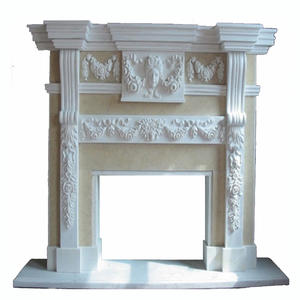 Modern Classic Marble <strong>Fireplace</strong> Surround Stone Marble <strong>Fireplace</strong> <strong>Mantle</strong> - Product Image 3