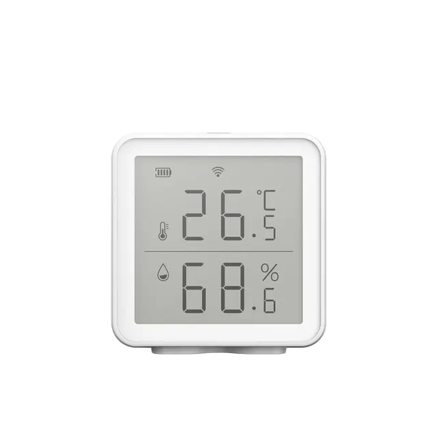 Tuya WiFi ZigBee BLE termometro digitale igrometro per interni Mini intelligente misuratore di temperatura e umidità con Display LCD