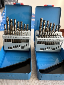 Apex Factory wholesale 2026 19/25 pcs Wood and Plastic <b>Drill</b> <b>Bits</b> with Index <b>Storage</b> Box, 1/16-1/4 - Product Image 5