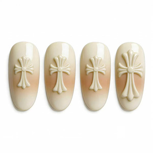 Molde de Silicona para Decoración de Uñas con Diseño de Corazón Cromado Estilo Punk, Molde 3D para Arte de Uñas con Gel UV - Product Image 5